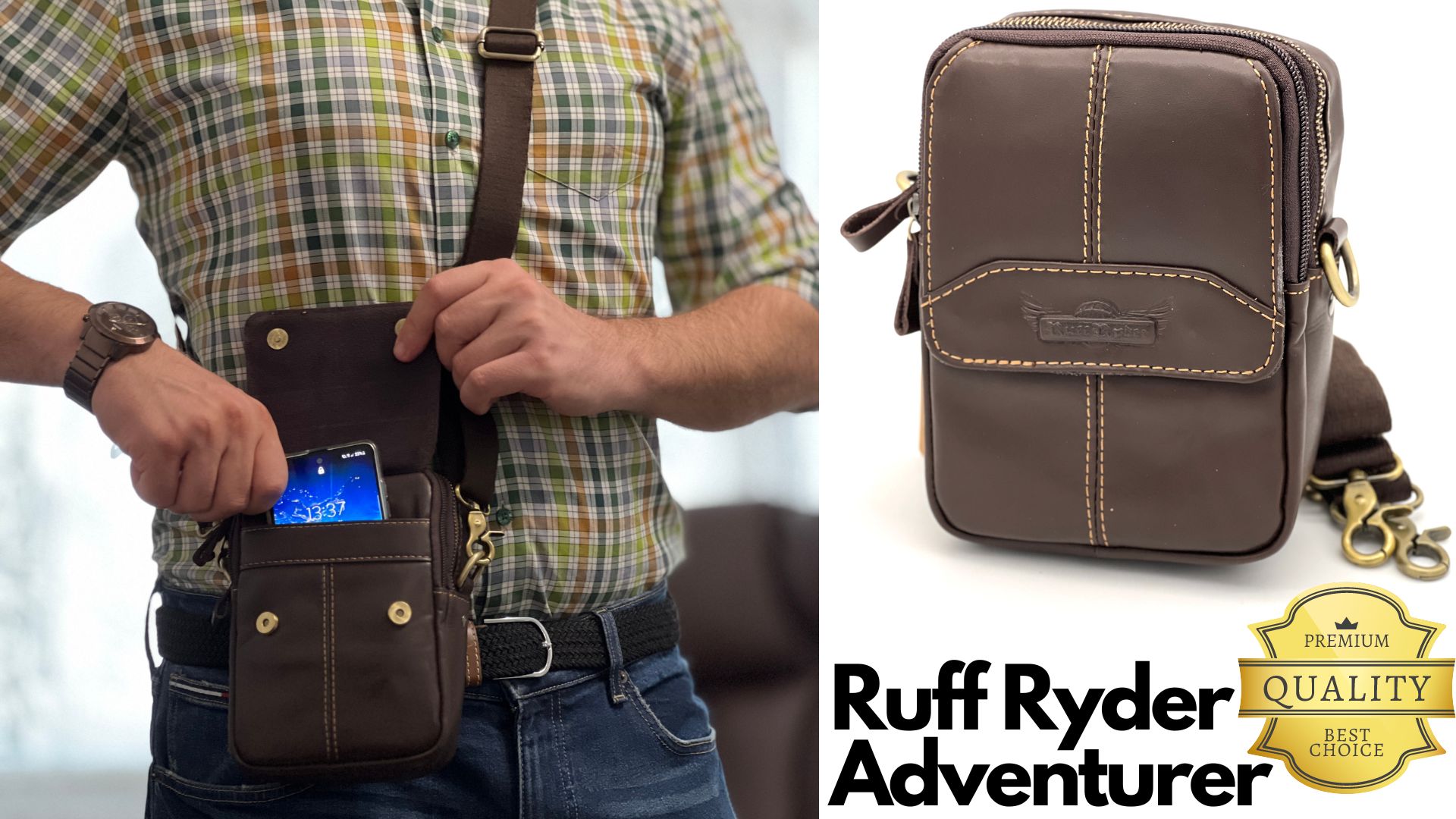 borseta de curea sau umar , ruff ryder colectia adventurer